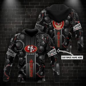 NFL San Francisco 49ers Personalized 3D Hoodie, NFL Hoodie