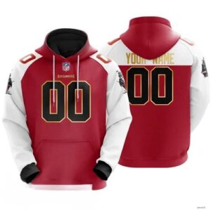 Tampa Bay Buccaneers Hoodie Custom Name And Number, NFL Hoodie