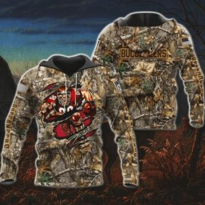 Tampa Bay Buccaneers Hunting Mascot 3D Hoodie, NFL Hoodie