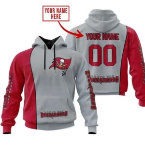 Tampa Bay Buccaneers Personalized 3D Hoodie, NFL Hoodie