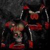 NFL San Francisco 49ers Skull Personalized 3D Hoodie, NFL Hoodie
