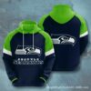 NFL Seattle Seahawks 3D Hoodie 13, NFL Hoodie