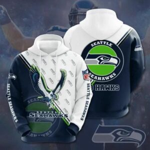 NFL Seattle Seahawks 3D Hoodie 14, NFL Hoodie