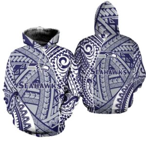 NFL Seattle Seahawks 3D Hoodie 18, NFL Hoodie