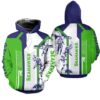 NFL Seattle Seahawks 3D Hoodie 19, NFL Hoodie