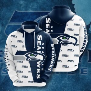 NFL Seattle Seahawks 3D Hoodie 3, NFL Hoodie