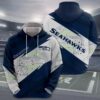 NFL Seattle Seahawks 3D Hoodie 4, NFL Hoodie