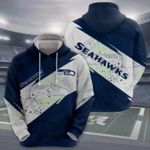 NFL Seattle Seahawks 3D Hoodie 4, NFL Hoodie