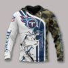 Tennessee Titans Camo All Over Print Hoodie, NFL Hoodie