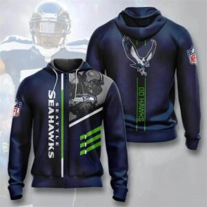 NFL Seattle Seahawks 3D Hoodie 7, NFL Hoodie