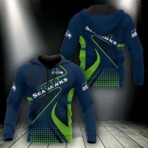 NFL Seattle Seahawks 3D Hoodie 8, NFL Hoodie
