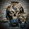 Tennessee Titans Football Loose Hooded Sports Casual 3D Hoodie, NFL Hoodie