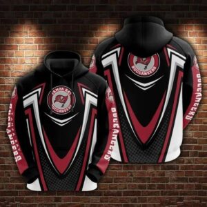 NFL Tampa Bay Buccaneers 3D Hoodie 12, NFL Hoodie