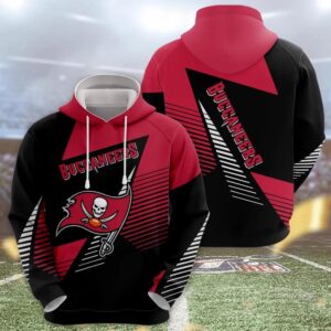 NFL Tampa Bay Buccaneers 3D Hoodie 4, NFL Hoodie