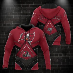 NFL Tampa Bay Buccaneers 3D Hoodie 8, NFL Hoodie