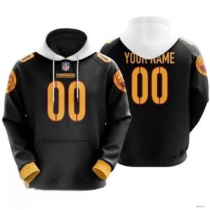 Washington Commanders Hoodie Custom Name And Number, NFL Hoodie