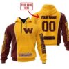 Washington Commanders Personalized 3D Hoodie, NFL Hoodie