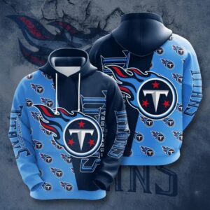 NFL Tennessee Team Titans 3D Hoodie 2, NFL Hoodie