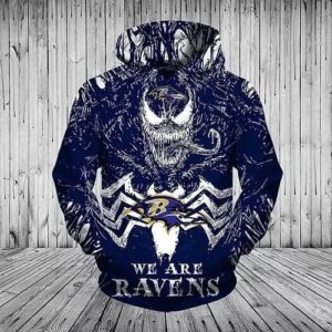 We Are Baltimore Ravens 3D Hoodie, NFL Hoodie
