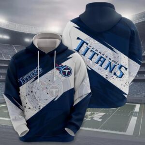 NFL Tennessee Team Titans 3D Hoodie 3, NFL Hoodie