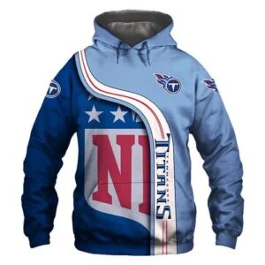NFL Tennessee Team Titans 3D Hoodie 4, NFL Hoodie