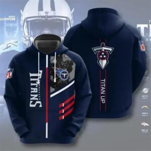 NFL Tennessee Team Titans 3D Hoodie 6, NFL Hoodie