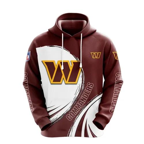 NFL Washington Commanders 3D Hoodie 17, NFL Hoodie NFL Washington Commanders 3D Hoodie 17, NFL Hoodie