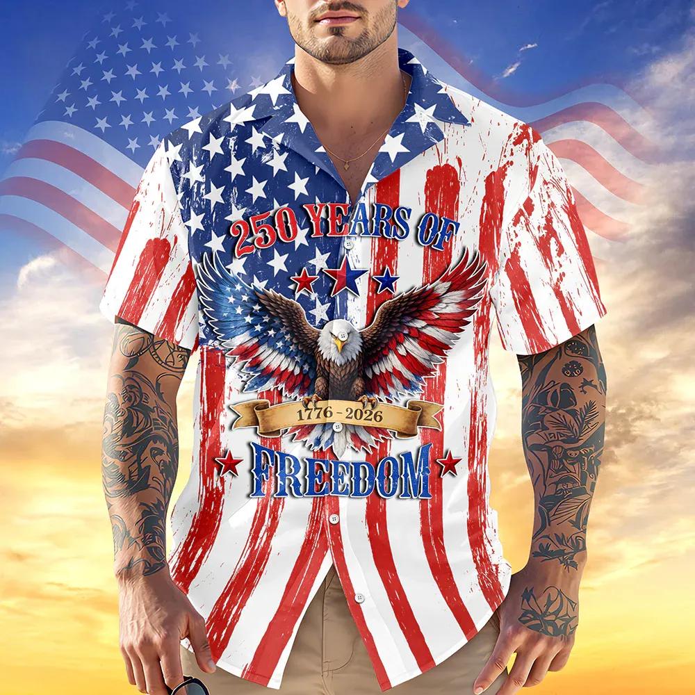 250 Years Of Freedom Hawaii Shirt 2, 250th Anniversary Gift 250 Years Of Freedom Hawaii Shirt 2, 250th Anniversary Gift