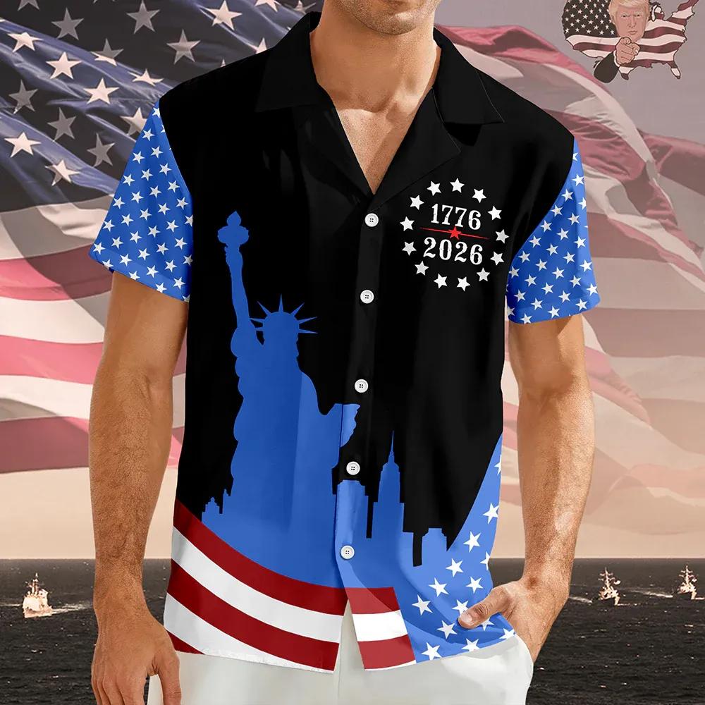 250 Years Of Freedom Hawaii Shirt, 250th Anniversary Gift 250 Years Of Freedom Hawaii Shirt, 250th Anniversary Gift