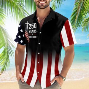 America 250 Years Of Freedom 1776 – 2026 Hawaii Shirt, 250th Anniversary Gift America 250 Years Of Freedom 1776 – 2026 Hawaii Shirt, 250th Anniversary Gift