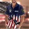 Custom Name America 250th Anniversary 1776-2026 Eagle Hawaii Shirt, 250th Anniversary Gift