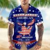 Custom Name American 250Th Anniversary Eagle Flag Hawaii Shirt, 250th Anniversary Gift