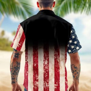 Patriotic 250th America Eagle Anniversary God Bless 1776–2026 Hawaii Shirt