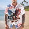 Patriotic Bald Eagle USA 250 Years Hawaii Shirt, 250th Anniversary Gift