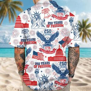 250 Years Of Freedom America Hawaii Shirt, 250th Anniversary Gift