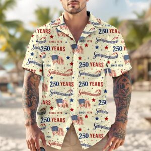 America 250 Semiquincentennial Hawaii Shirt, 250th Anniversary Gift
