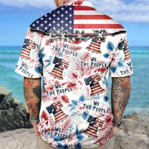 Personalized America 250th Anniversary Hawaiian Shirt 3