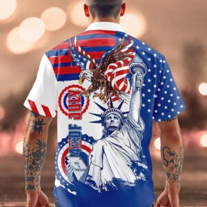 Personalized Custom Name America 4th Of July Hawaii Shirt, 250th Anniversary Gift