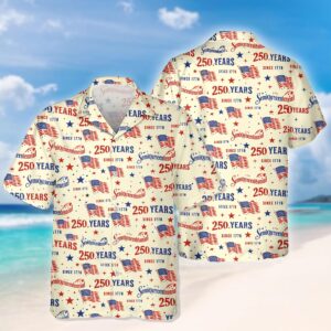 USA 250th Anniversary Semiquincentennial Hawaii Shirt, 250th Anniversary Gift