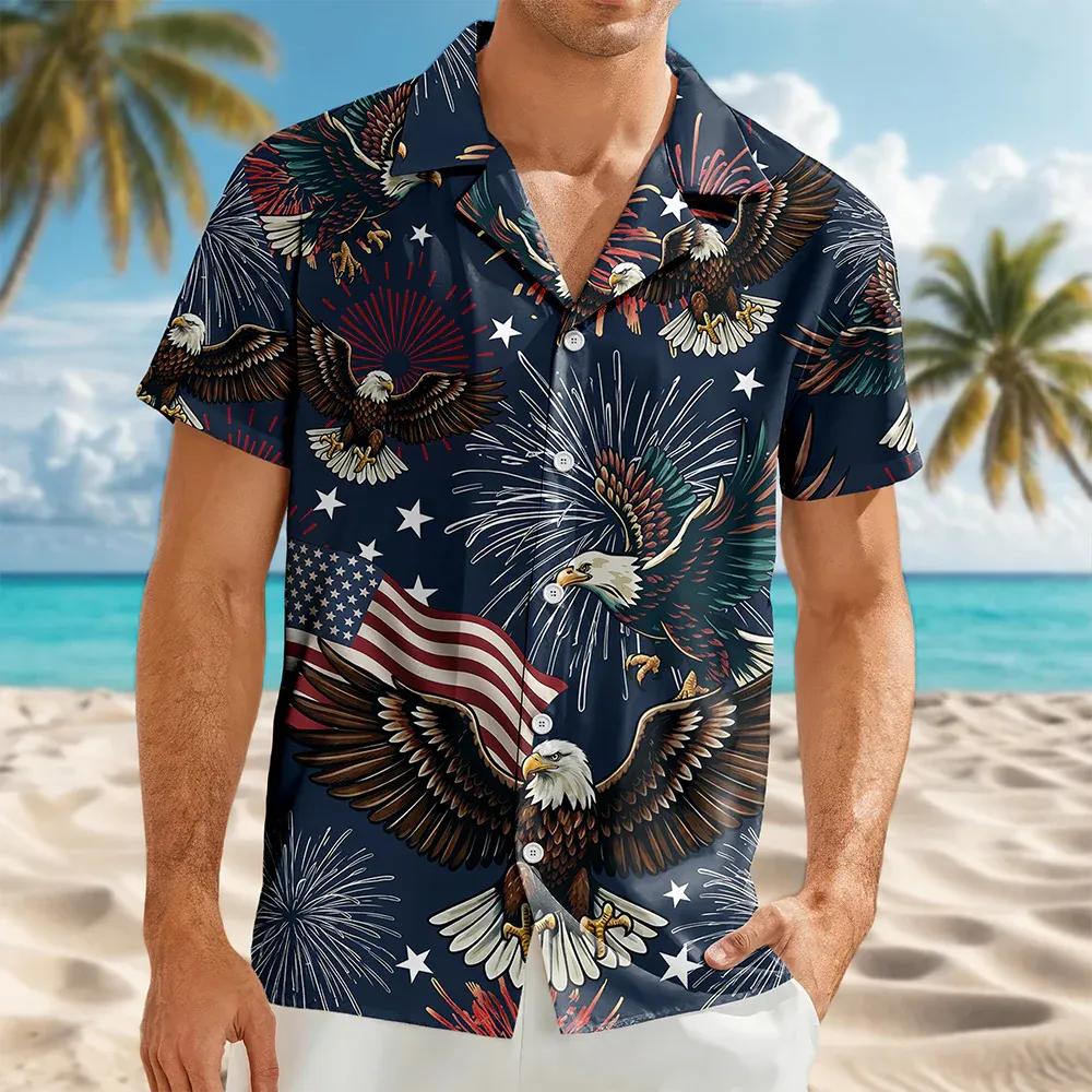 USA 250th Anniversary Eagle 1776-2026 Hawaii Shirt, 250th Anniversary Gift USA 250th Anniversary Eagle 1776-2026 Hawaii Shirt, 250th Anniversary Gift