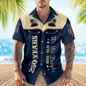 We The People 1776–2026 250th America Anniversary Hawaii Shirt, 250th Anniversary Gift We The People 1776–2026 250th America Anniversary Hawaii Shirt, 250th Anniversary Gift