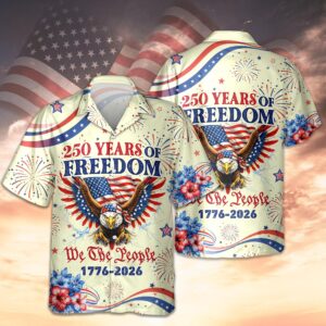 We The People – Honoring 250 Years of Freedom 1776-2026 Hawaii Shirt, 250th Anniversary Gift